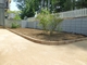 真砂土舗装の庭1